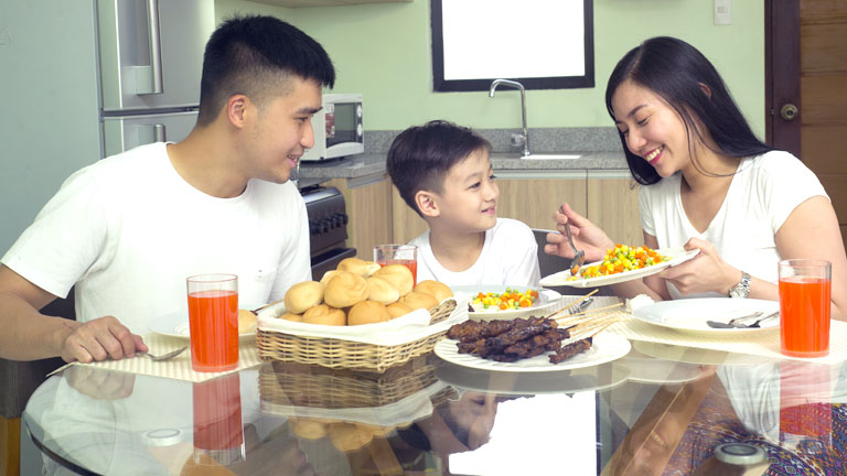 Lifestyle Photo Athena House Model Dining Area