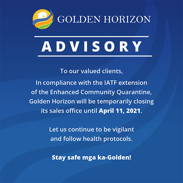 Golden HorizonAdvisory April 4, 2021
