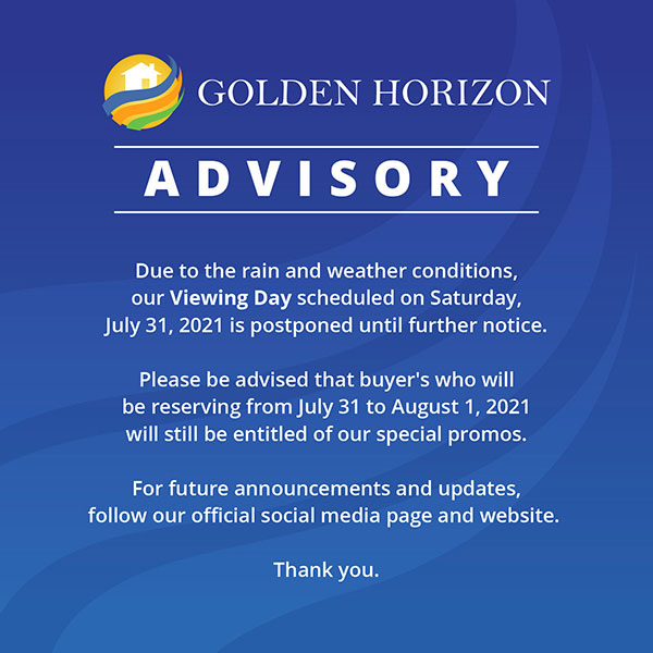 Golden Horizon Advisory - August 29, 2021